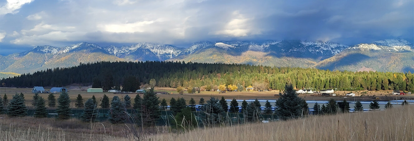 Bigfork, Montana Landscape View